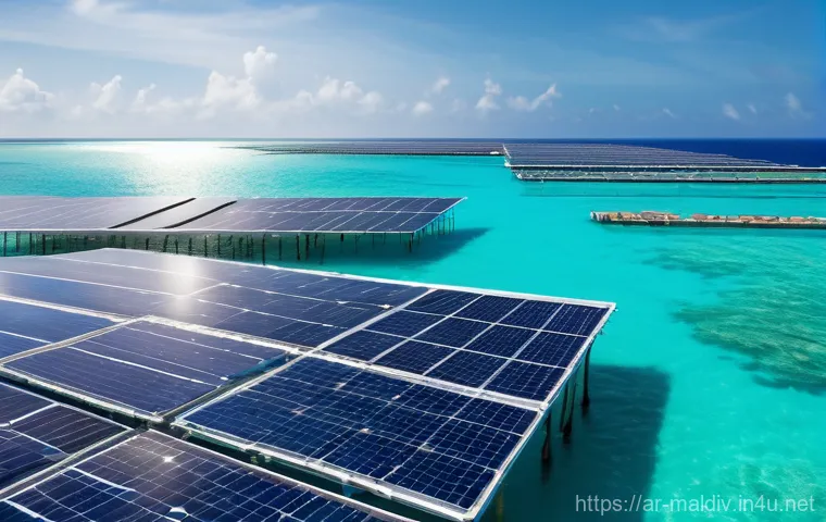 몰디브 전기 공급 현황 - **Prompt 1: "Hidden Dependence"**
    A breathtaking aerial view of a pristine Maldivian island at d...